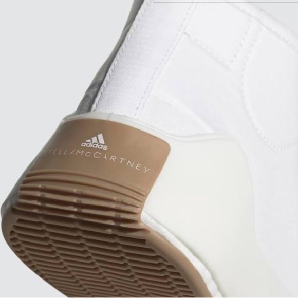 ADIDAS BY STELLA MCCARTNEY X TREINO MID WHITE GUM SIZE 6 - Picture 5 of 14